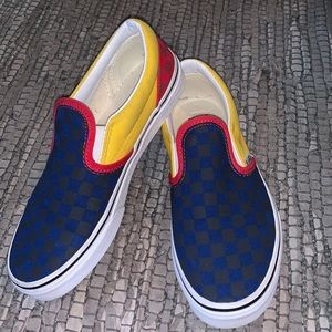 Checkered Slip-on Vans